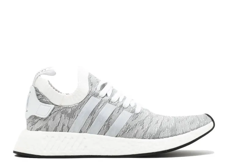Adidas NMD_R2 PRIMEKNIT 'RUNNING WHITE' sneakers, white