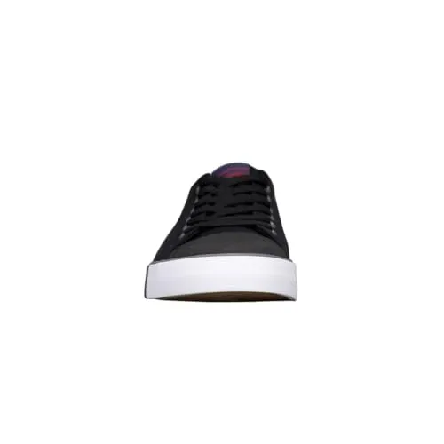 Ben Sherman Men's Hadley Lo Sneaker, Dark Grey/Whisper White, 13
