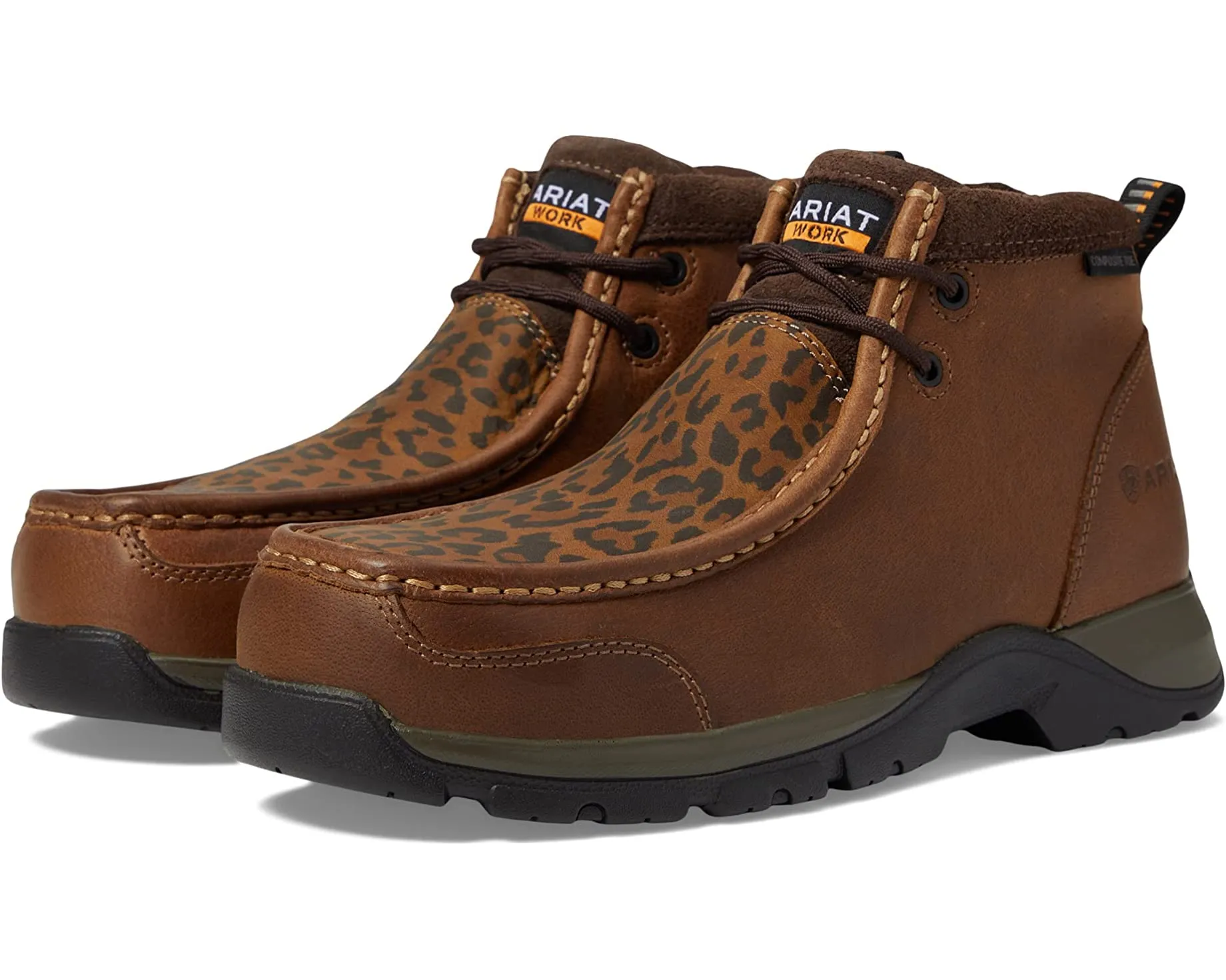 Boots Edge LTE Moc CT Ariat, brown