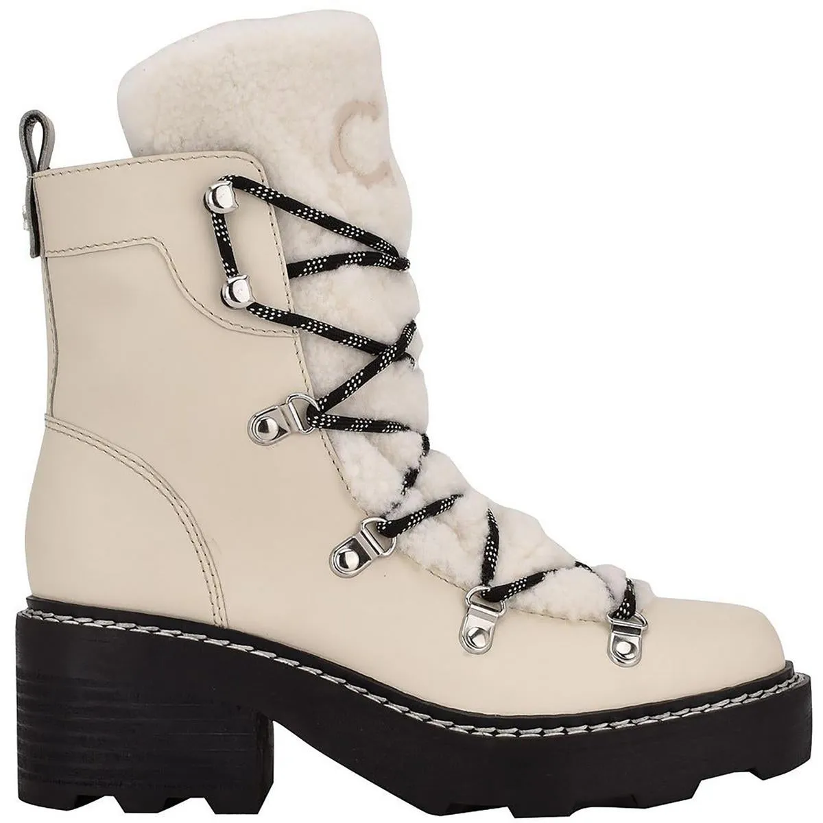 Calvin Klein Womens Alaina Faux Fur Lined Cold Weather Winter & Snow Boots