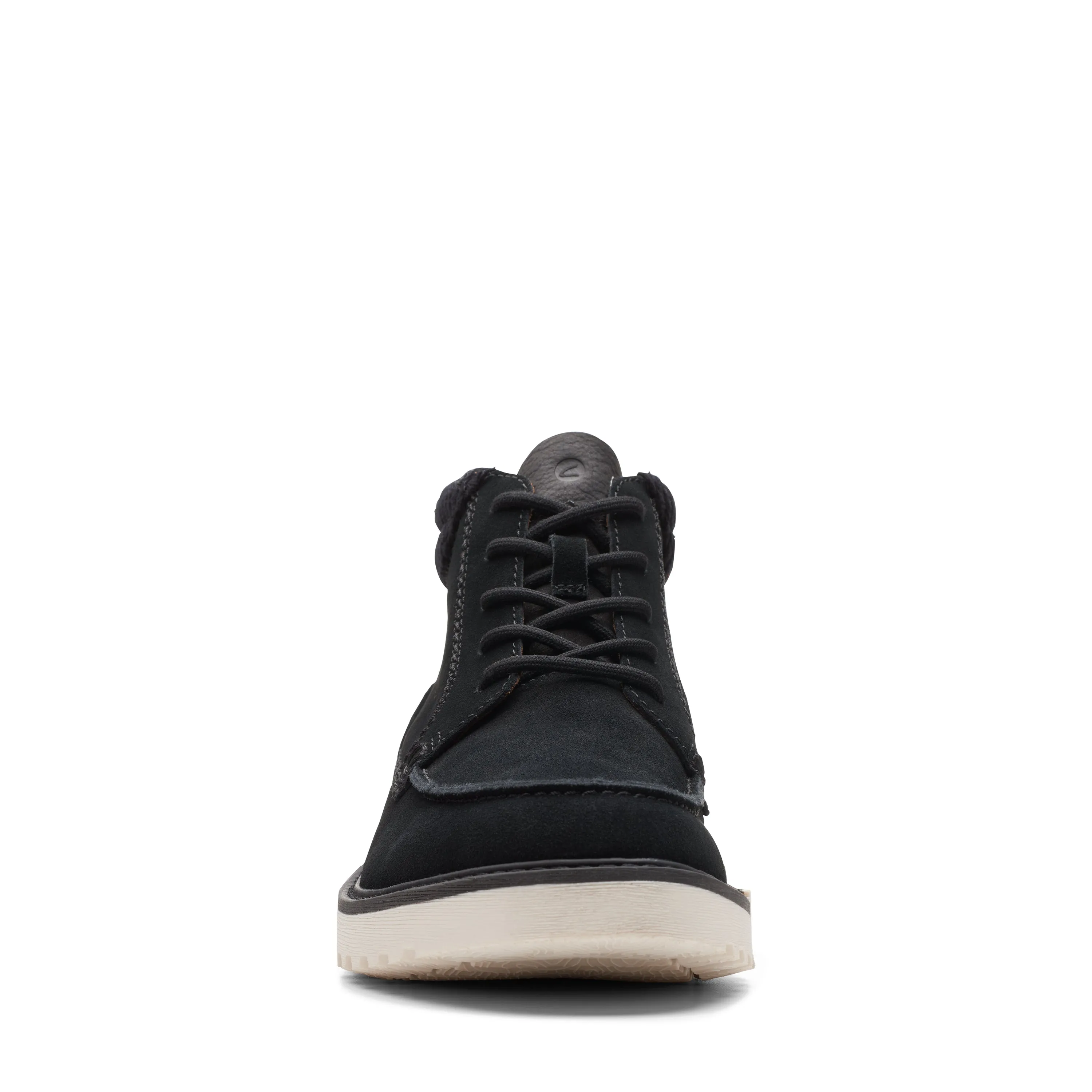 Clarks Men's Barnes Mid - Black Suede