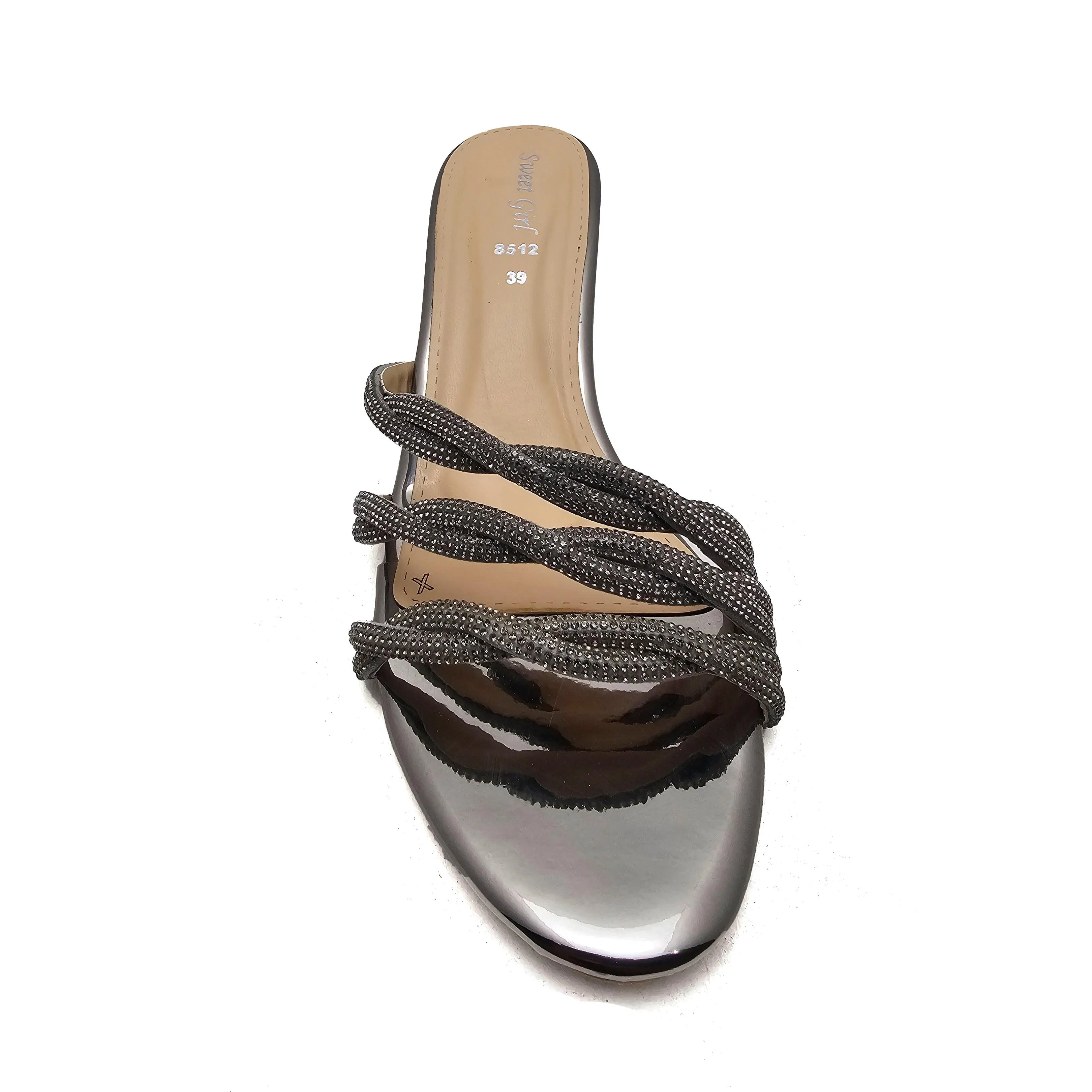 Grey Fancy Slipper