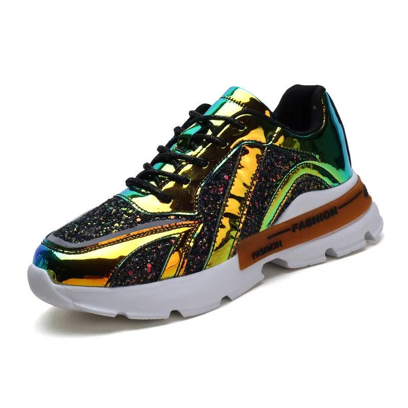 Korean Version Of The Thick Soled Inner Heightening Casual Shoes
