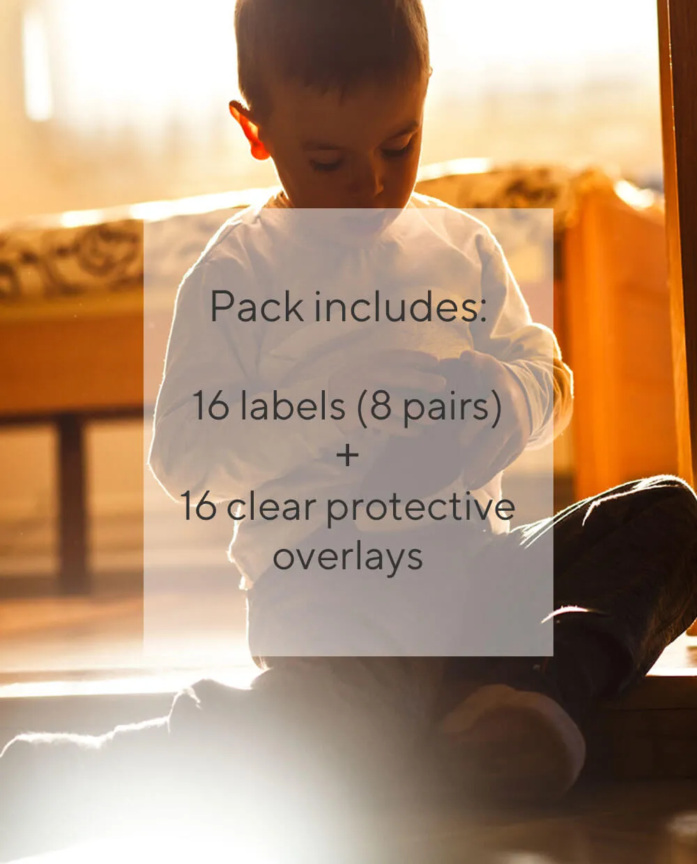 Left & Right Shoe Labels