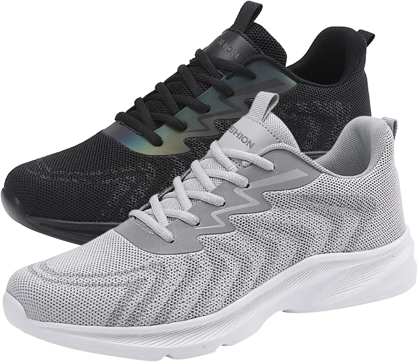 Men's Running Shoes Slip On Walking Shoes Non Slip Lightweight Workout Breathable Gym Sneakers Fashion Mesh Sneakers for Men Summer Spring Workout