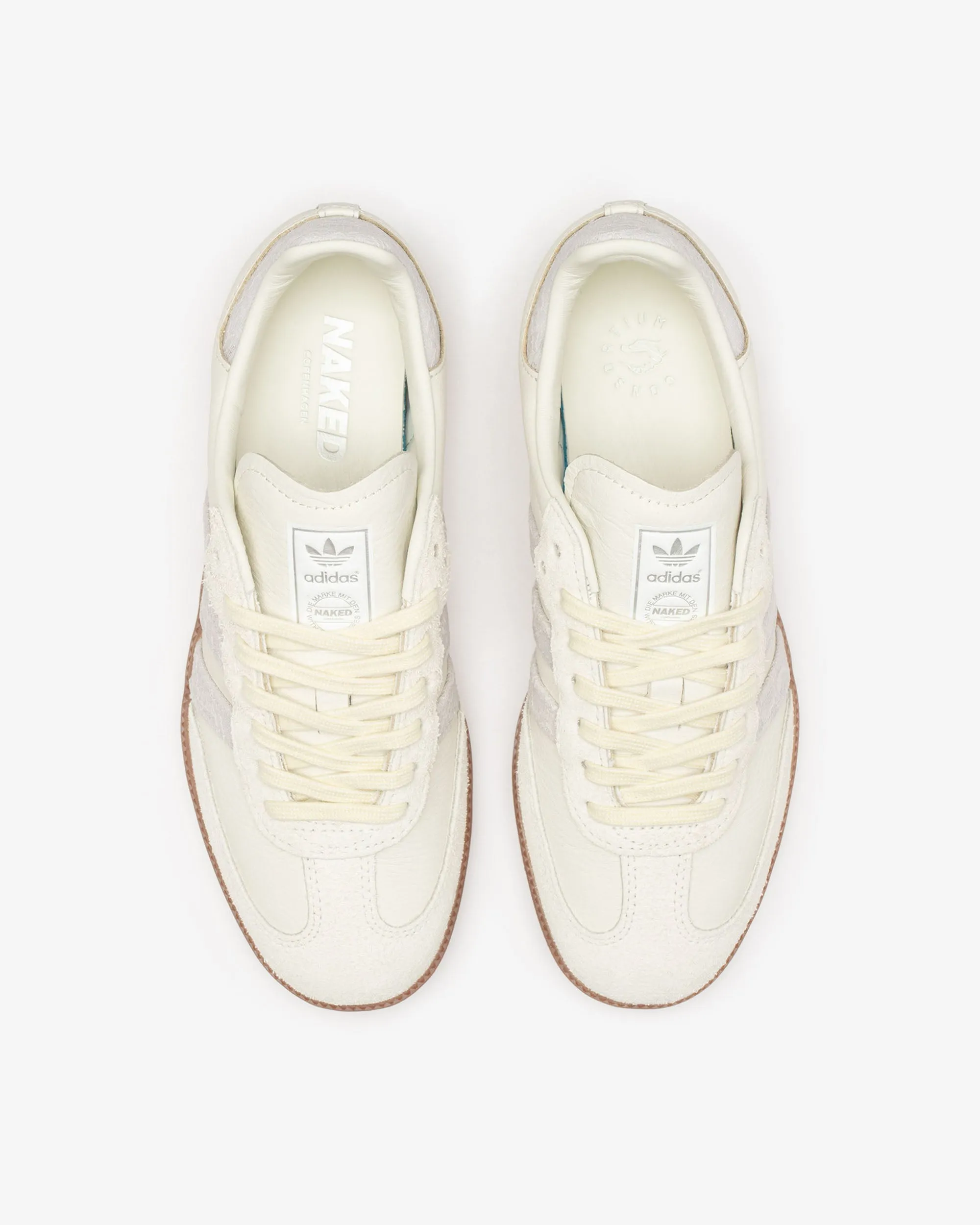 Naked Samba OG - White / Crystal White / Metallic Silver