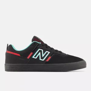 New Balance Numeric 306 Jamie Foy - Black w/ Electric Red