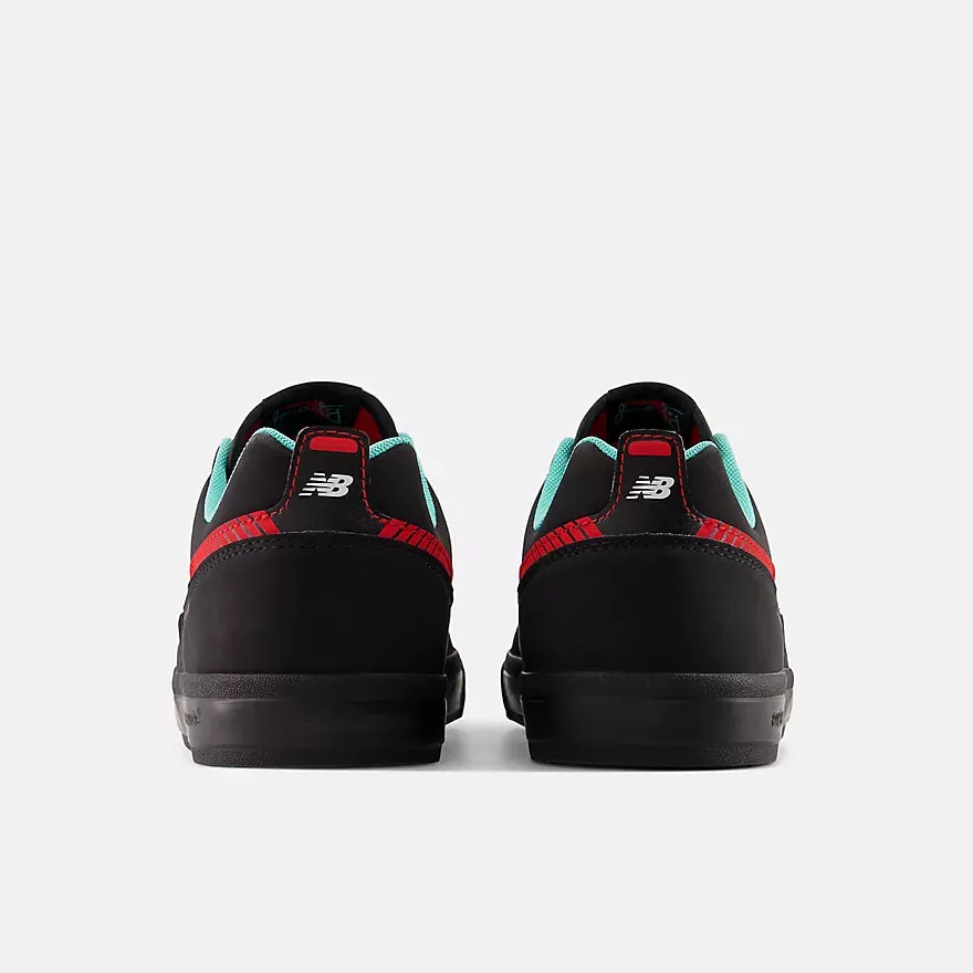 New Balance Numeric 306 Jamie Foy - Black w/ Electric Red