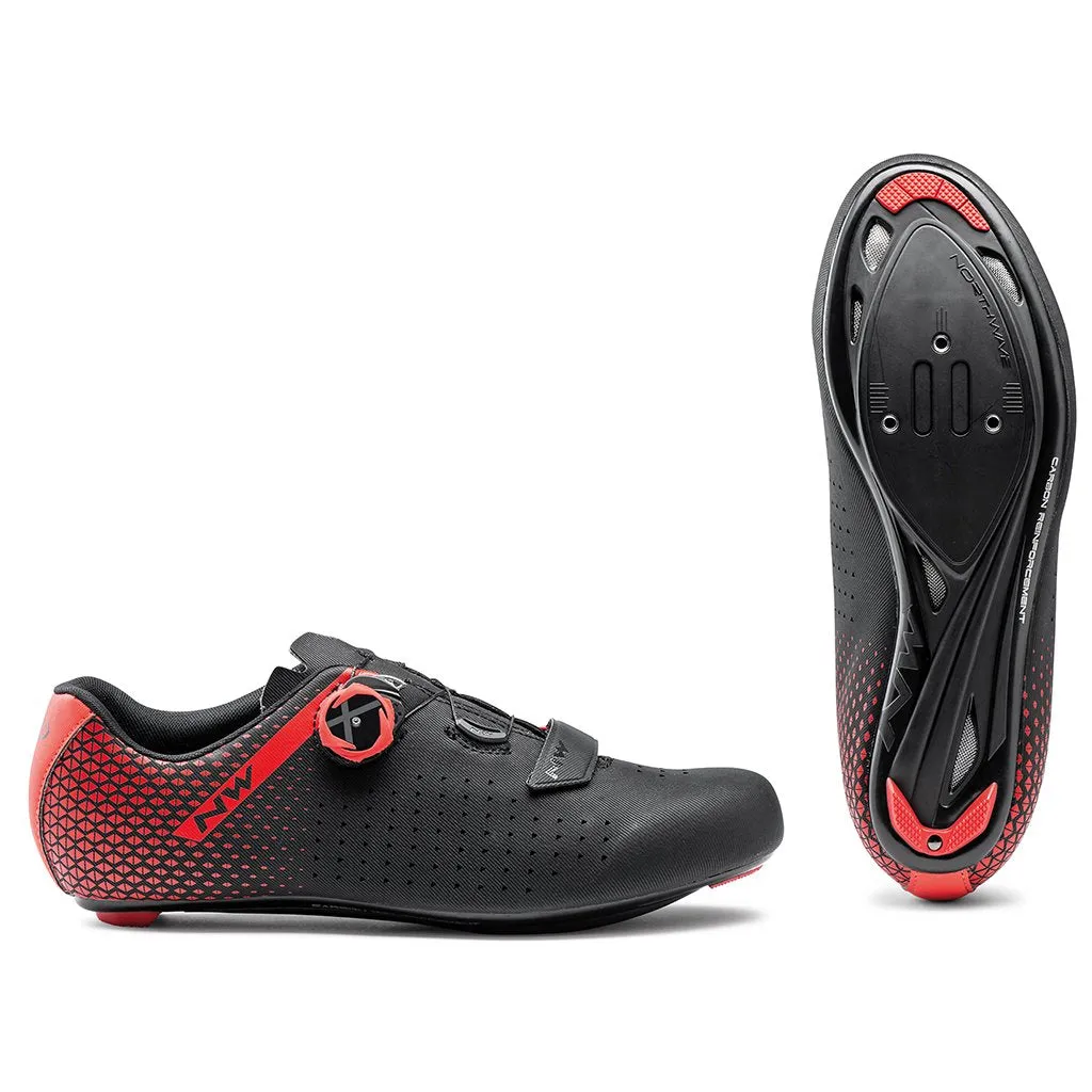 Northwave Core Plus 2 Shoes Black/Red
