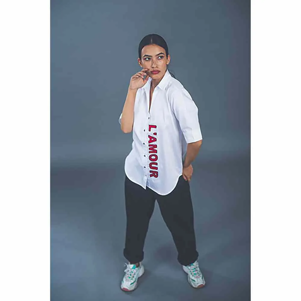 Pallavi Swadi The L'AMOUR White Shirt