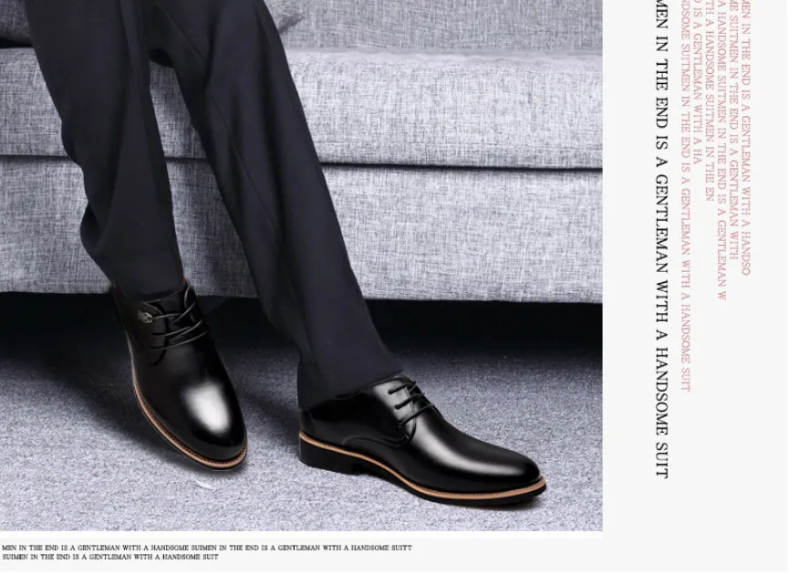 Simple Style Quality Men Oxford Shoes