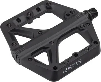 STAMP 1 PEDALS - PLATFORM, COMPOSITE, 9/16`, BLACK, LARGE