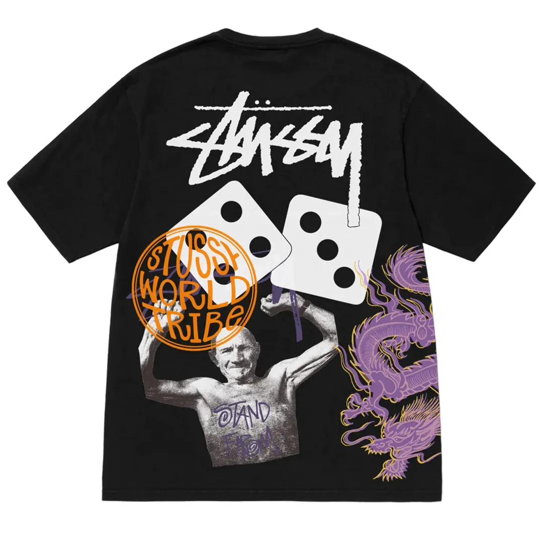 Stussy Strike Pigment Dyed Tee Black