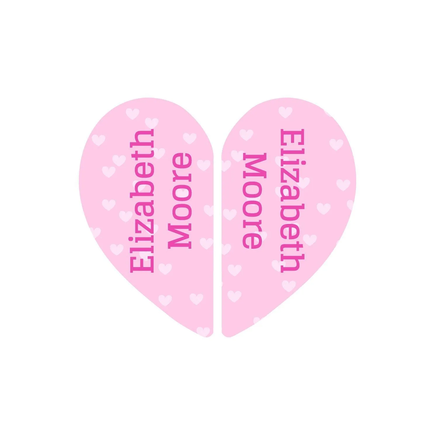 Sweetheart Shoe Labels