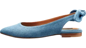 The Slingback - Denim