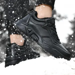 Thick-soled Plus Velvet Plus Size Casual Running Men's Shoes