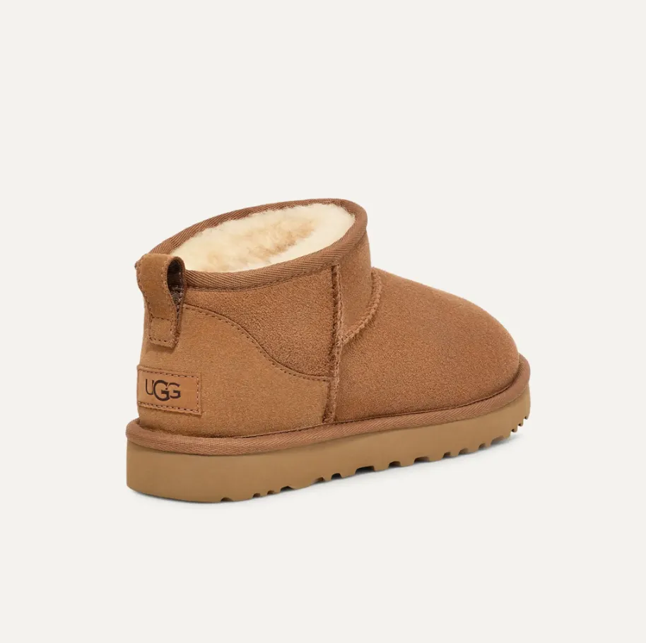 UGG W Classic Ultra Mini Boot - Chestnut