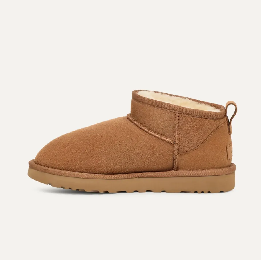 UGG W Classic Ultra Mini Boot - Chestnut