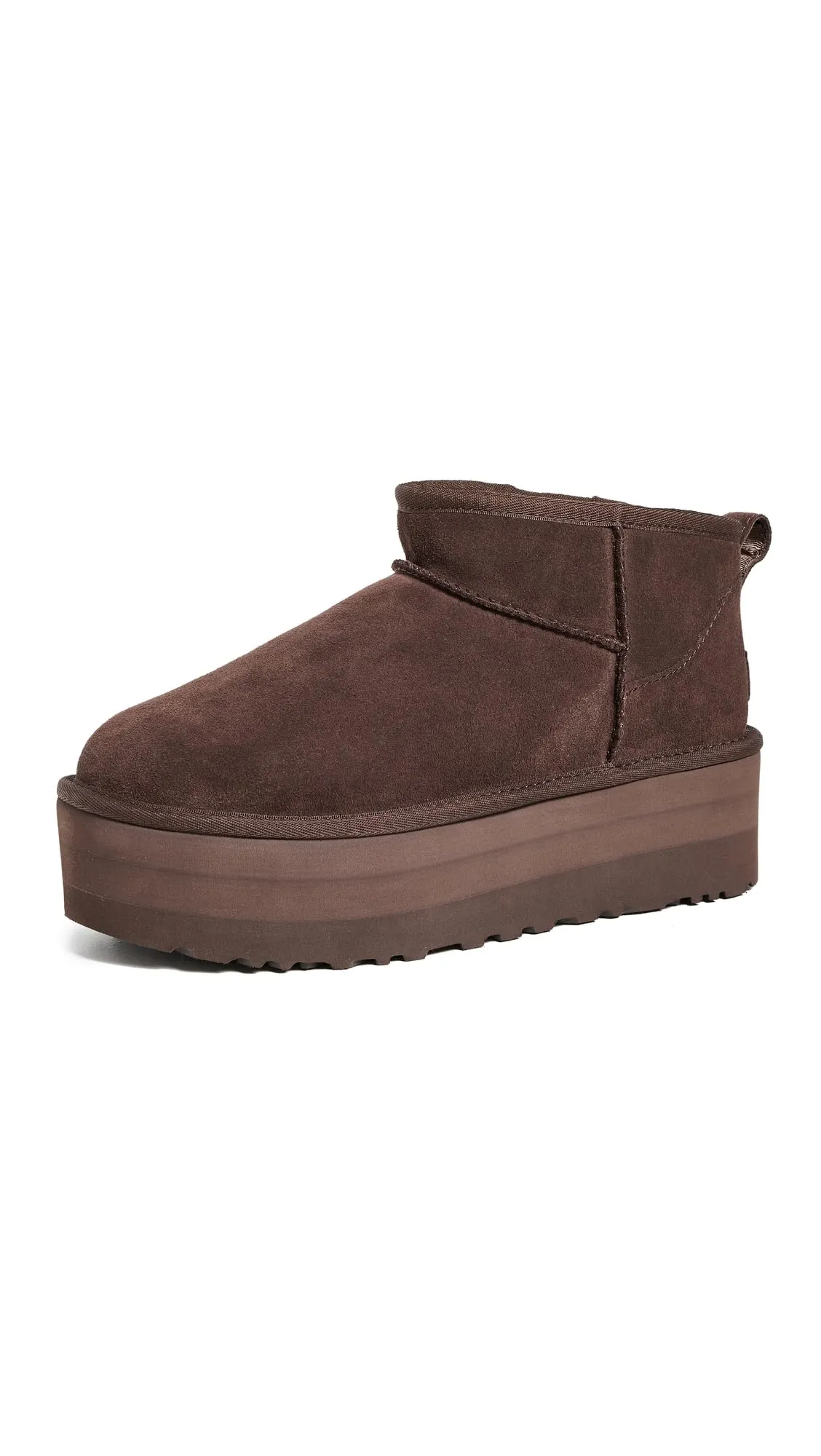 Women's Shoes UGG CLASSIC ULTRA MINI PLATFORM Ankle Boots 1135092 BURNT CEDAR