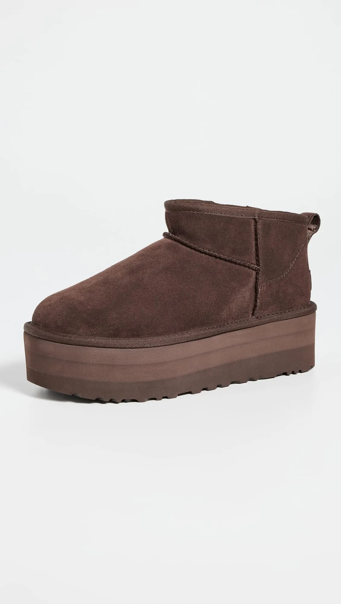 Women's Shoes UGG CLASSIC ULTRA MINI PLATFORM Ankle Boots 1135092 BURNT CEDAR