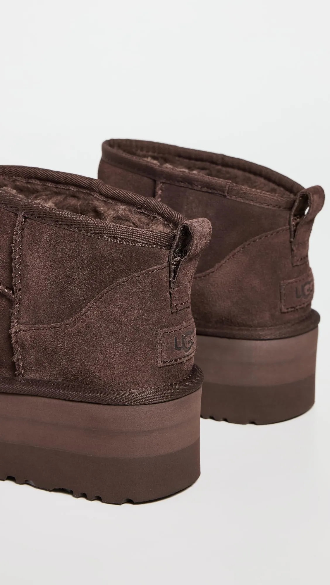 Women's Shoes UGG CLASSIC ULTRA MINI PLATFORM Ankle Boots 1135092 BURNT CEDAR