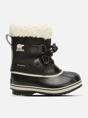 Yoot Pac Nylon Wp Black Winter Boots (Little Kids)